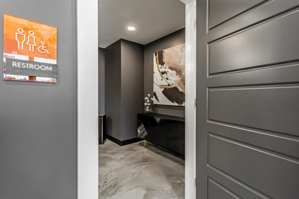 Resident kitchen with FlowStone flooring