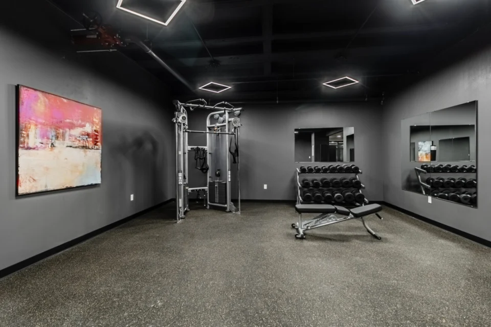 Wellness suite with FlowStone flooring